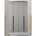 Slotted free thumb type cabinet door handle